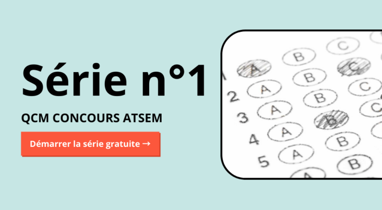 Qcm Atsem Gratuit Avec Corrigé Pdf